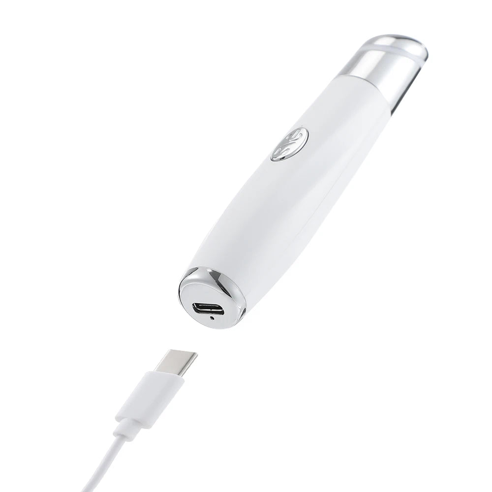 IPL Augen Massage Beauty Gerät 2025 - Aufhellen Dunkle Augenringe Anti-Falten - 3 Farbe LED Photon Therapie Beheizt Vibrator Elektrisch Augen Massagegerät