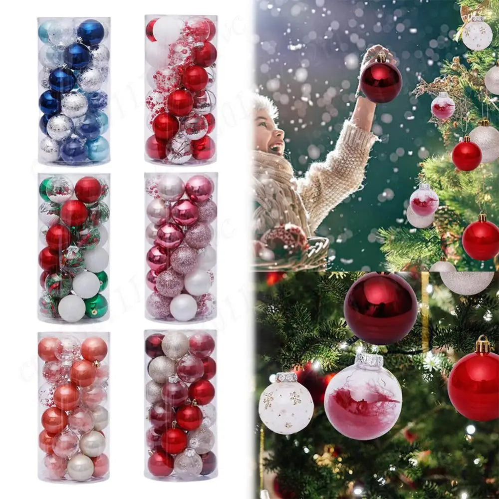 Choice Kugeln Bruchsicher - 30 Stück, Durchmesser 6 cm, Kunststoff