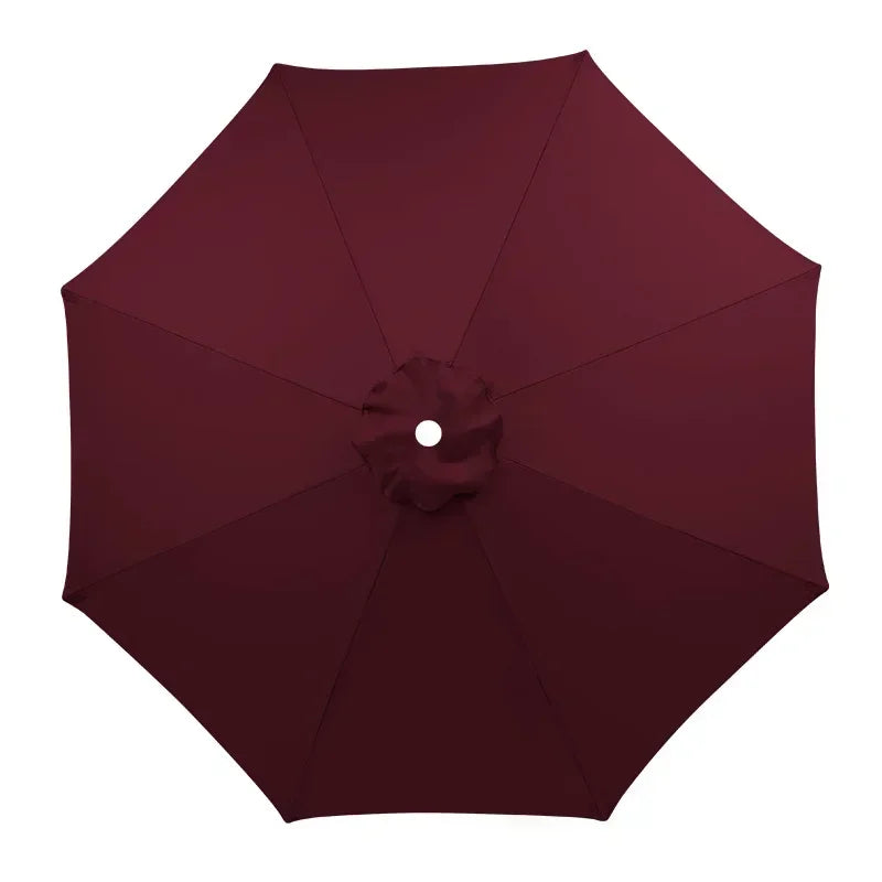 Sonnenschirm-Bezug 2025: 2/2.7/3m UV-Schutz Parasol Sonnenschutz Schirm-Bezug - Wasserdicht Garten Strand Ersatzbezug 6/8 Streben