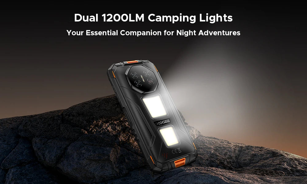 DOOGEE Fire 3 Max Robustes Telefon - 32 GB Und 256 GB, 18W, 5,5 Zoll