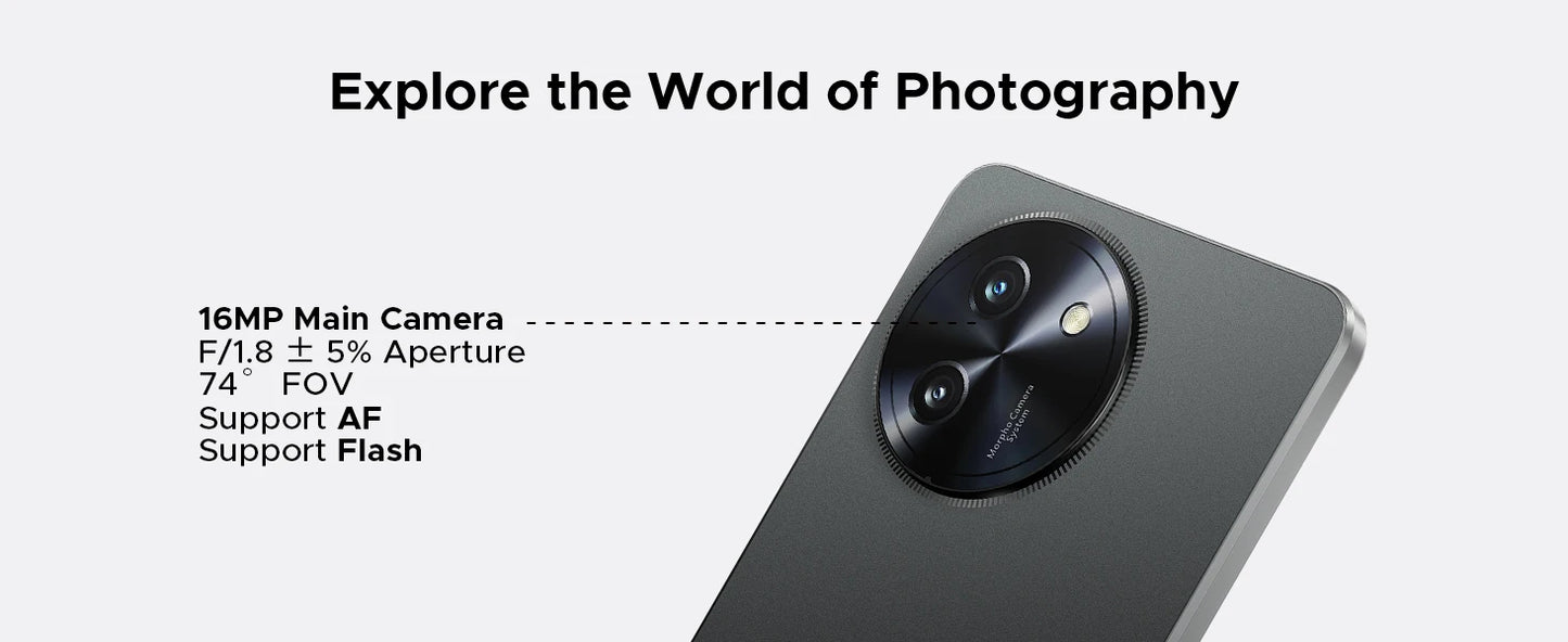 Doogee Note 59 5G Smartphone - 6250 mAh Unisoc T820 6,75 Zoll