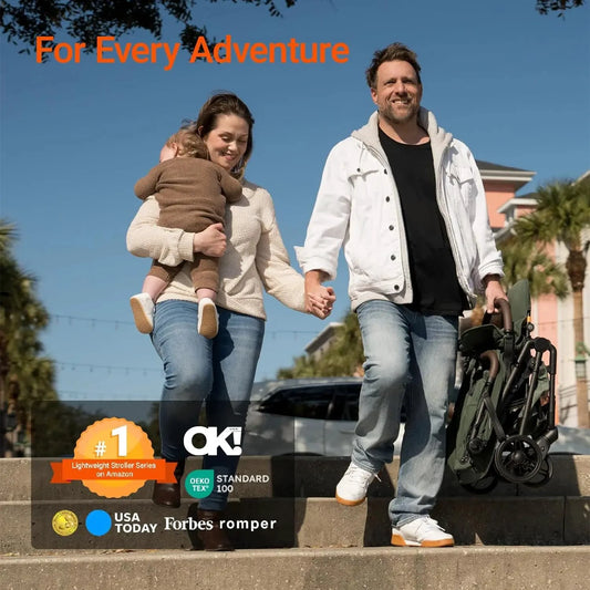 Reisebuggy Carbon Faltbar Ultraleicht Flugzeugtauglich Grün