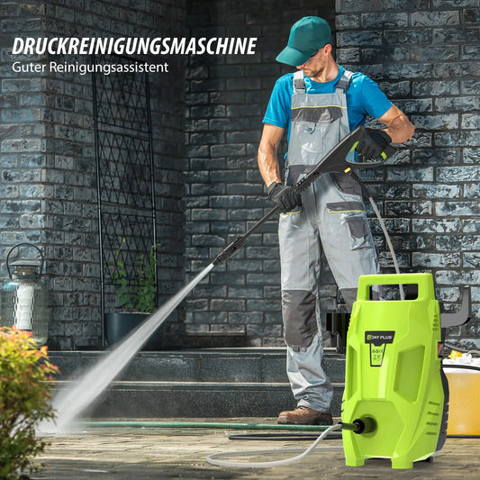 DayPlus 6000 W Hochdruckreiniger mit leistungsstarker 480-Bar-Sprühreinigungsfunktion und 7 Meter langem Schlauch by Golden Bridge Store