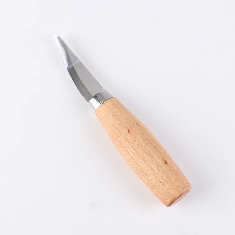 LETIITTGOO Holzschnitzmesser - Edelstahl Klinge 1 Stück