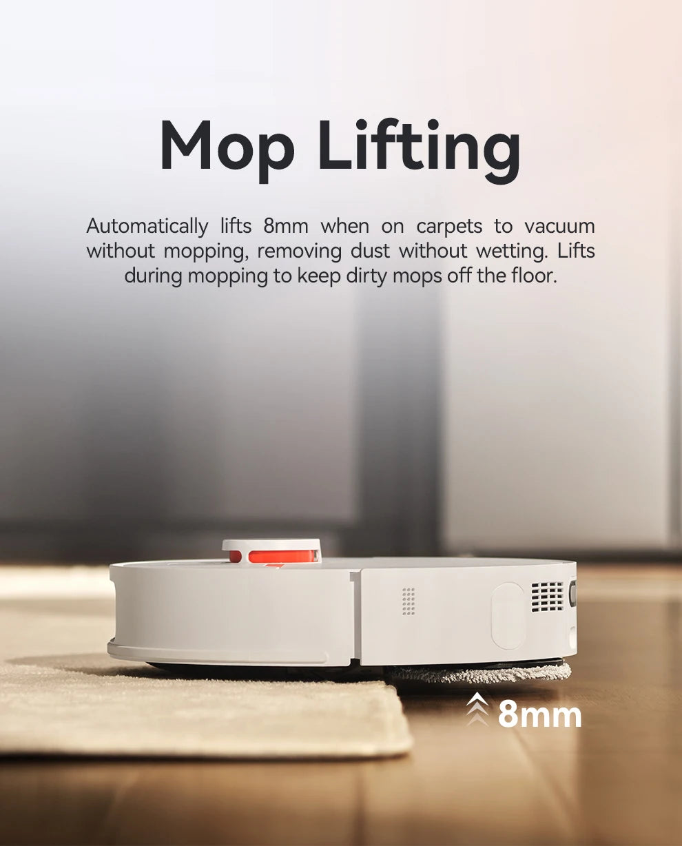 JONR P20 Pro Wischfunktion - Staubbeutel 3L Robot-Leistung 50W Wassertank 4L