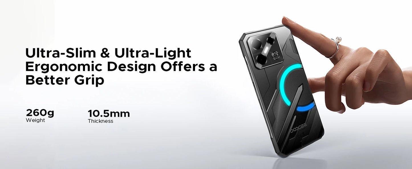 DOOGEE Blade GT Play Robustes 5G - 256 GB, 5800 mAh, 6,72 Zoll