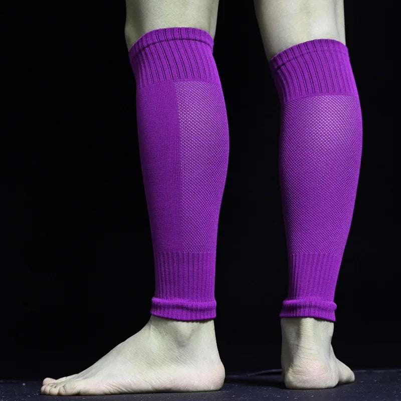 Fußballsocken mit Schienbeinschutz und Beinabdeckung für Männer und Frauen