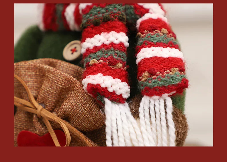 FestArt Dekofiguren Leinen Hochhut - Kapazität 2 Figuren, Größe 18 cm