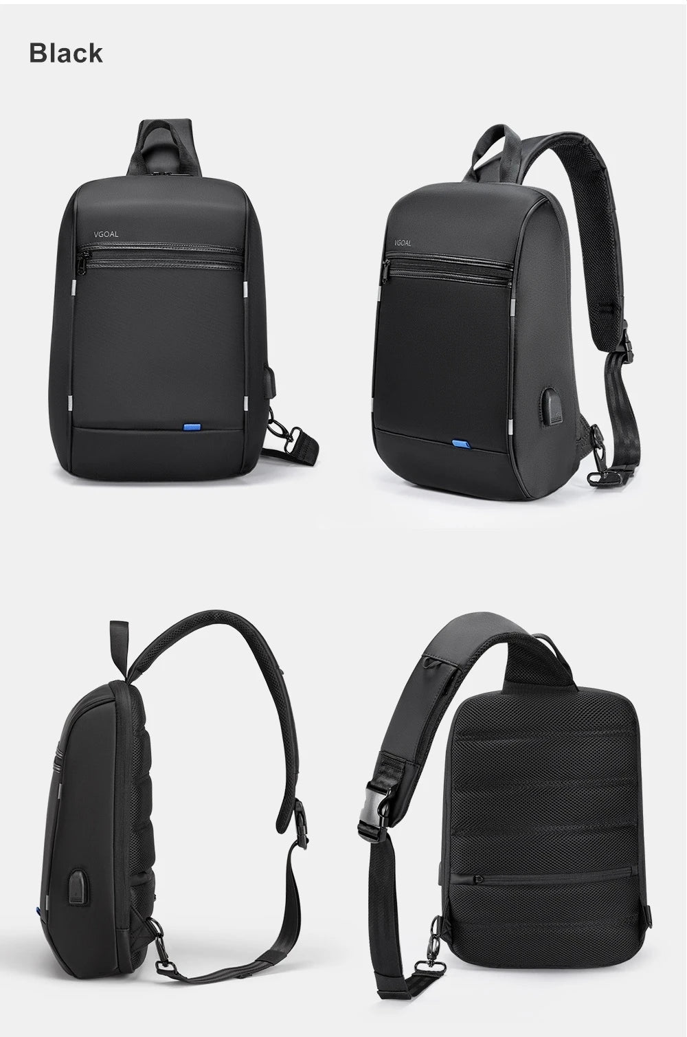 Laptop-Tasche 2025 - 13.3-14 Zoll Crossbody Messenger Rucksack Schule Studium