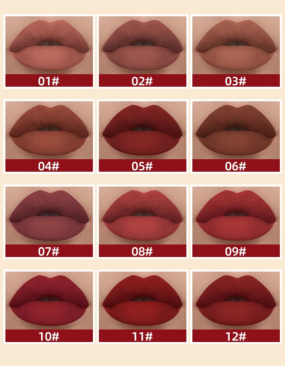 QIBEST Matte Liquid Lipstick