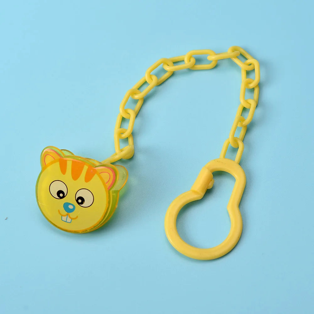 Etyakids Schnullerclip Cartoon Tiere - Clip 0-36 Monate 22cm