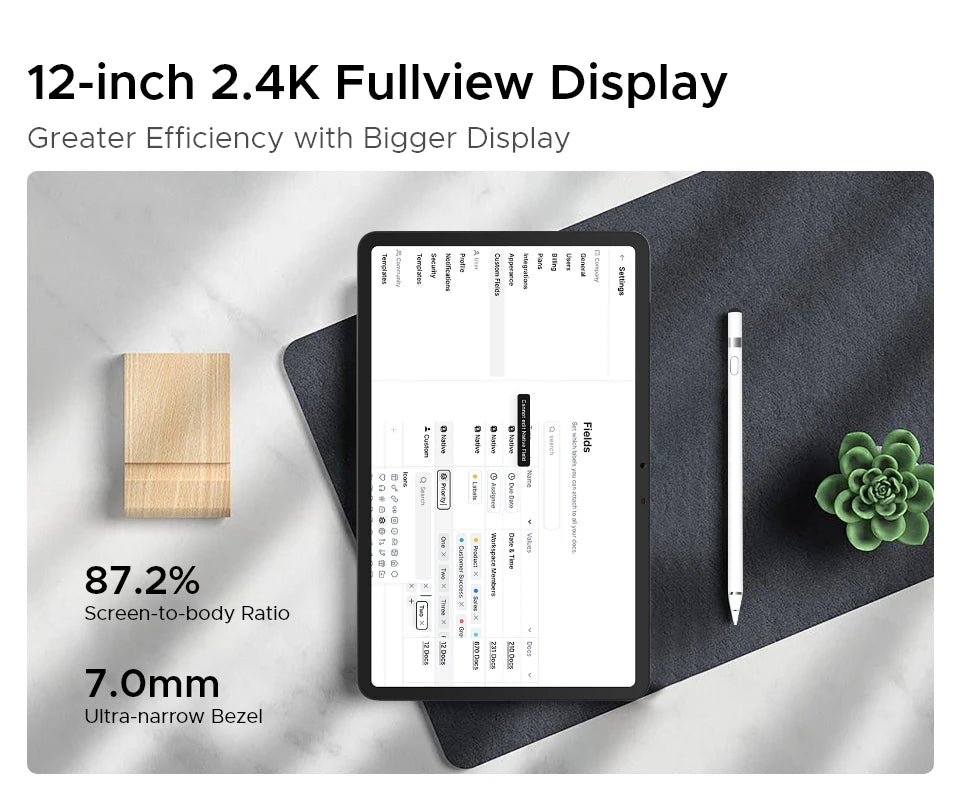 DOOGEE T40 Pro Ultradünn - 10800mAh Akku, 512GB Speicher, 12Zoll