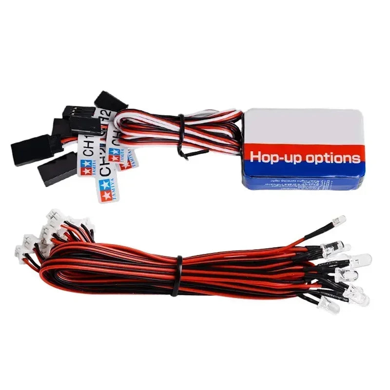 TAMIYA professional remote control model car lamp group rc car lamp simulation linkage third channel controllable turn signal