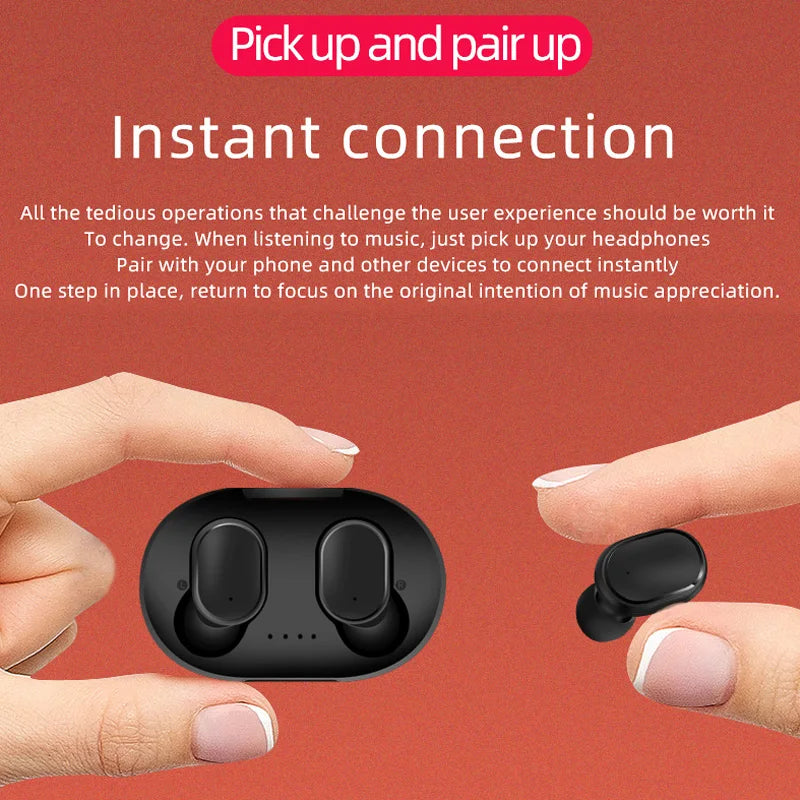 Bluetooth-Kopfhörer 2025: Original A6S TWS Headset Wireless Earphones Bluetooth Headphones - Sport Stereo Fone Bluetooth Earbuds for Xiaomi Huawei iPhone Collection