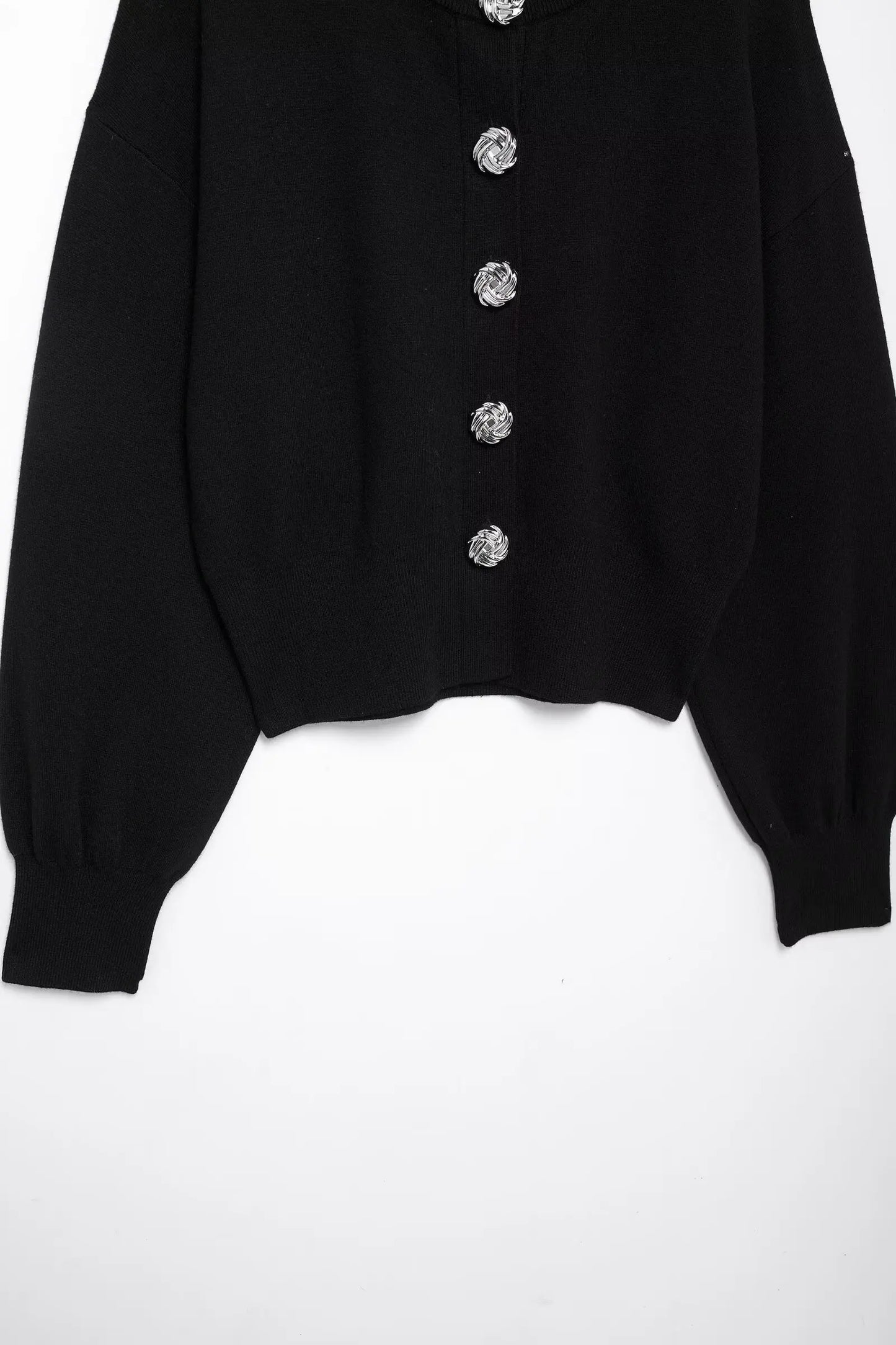 BRIFCN Elegant Strickcardigan - Größe M Gewicht Mittel Länge Regular