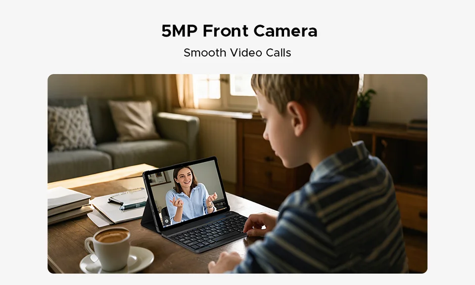 DOOGEE Tab A9+ 2-In-1 Tablet - 11 Zoll Display, 8580mAh Akku, 64GB ROM