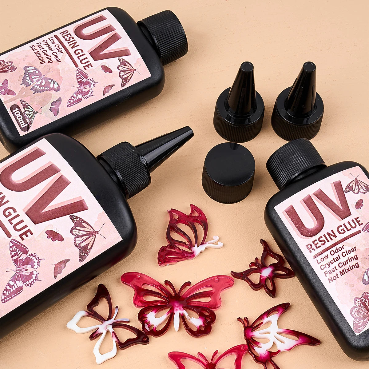 Choice UV Kleber Kristallklar - 100ml 250ml Schnellhärtend