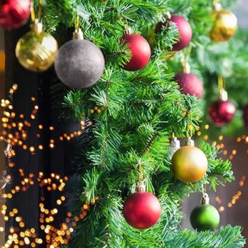 Choice Kunststoff-Weihnachtskugeln Glänzend - Inhalt 12 Stk, Ø4 cm