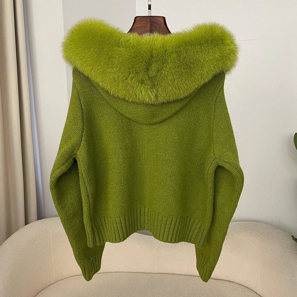CN Zhejiang Cardigan Kapuze - Größe M, Gewicht >320 g/m²