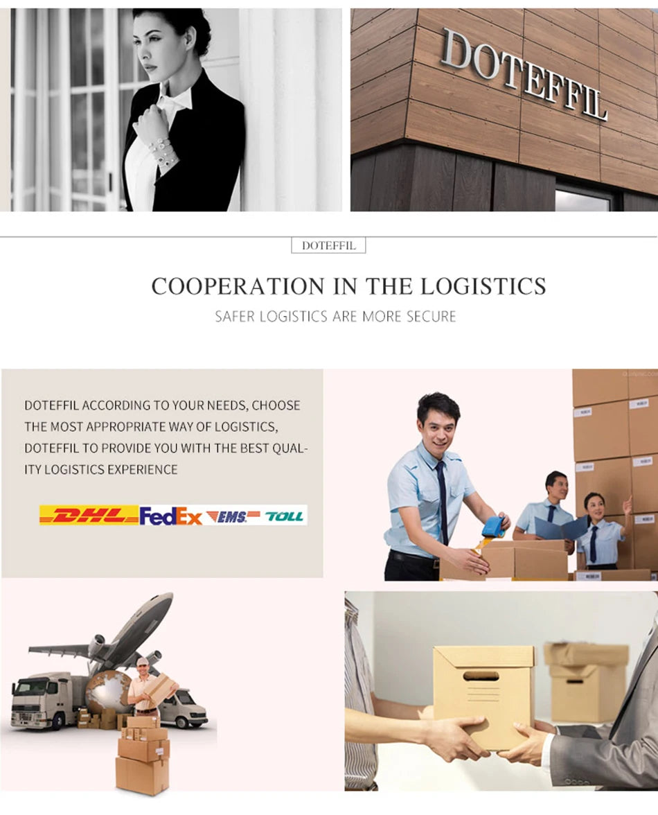 DOTEFFIL 925 Sterling Silver Blue AAA Zircon Fluture Inel Pentru Femei Moda Nuntă Logodnă Petrecere Cadou Charm Bijuterii