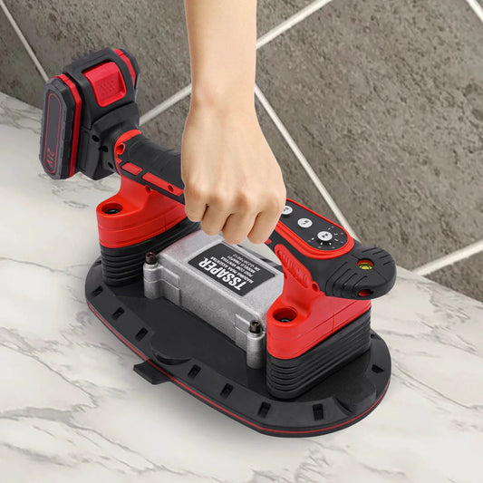 CNCEST FliesenVibrator Pro Rutschfest - 21V, 2x2000mAh, 6 Stufen by Golden Bridge Store