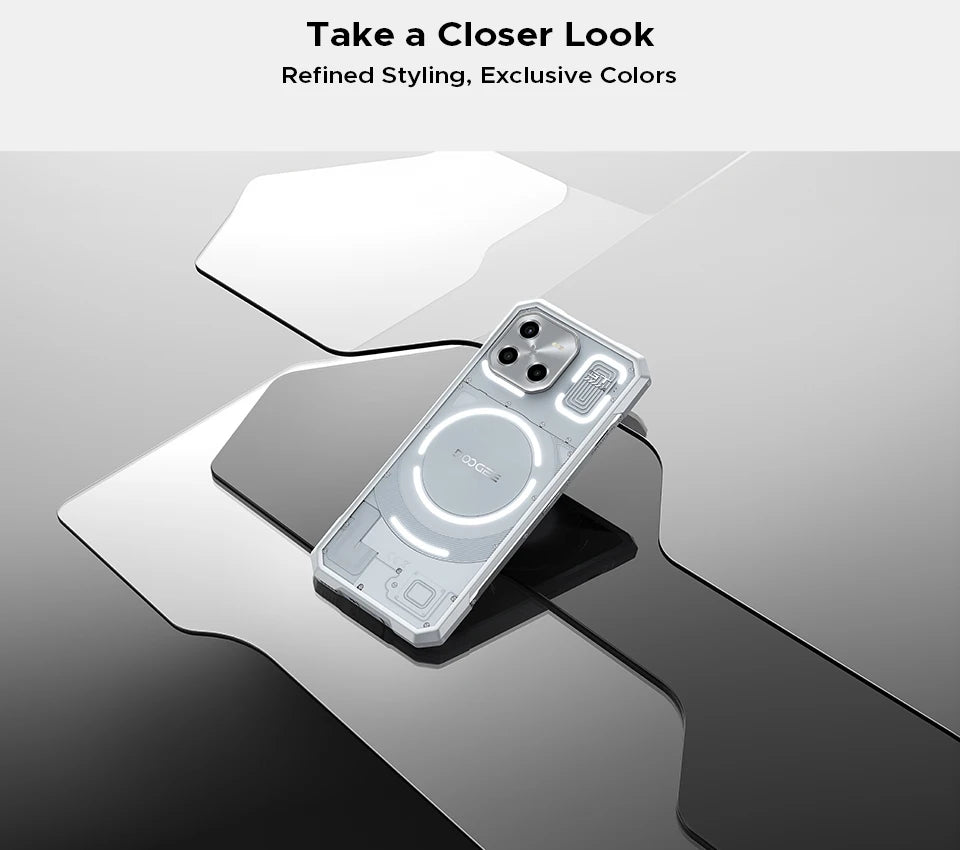 DOOGEE Blade GT Ultra LED-Lichteffekt - 5500 mAh, 33 W, 6.72 Zoll