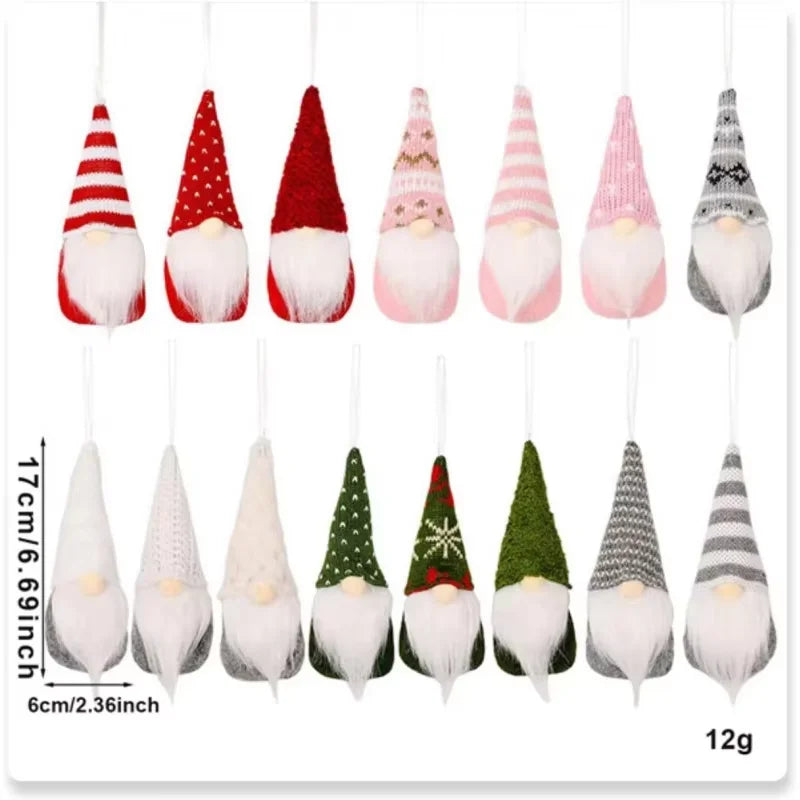 Choice Santa Elfen Handgefertigt - Größe 15x6x4 cm 3er Pack