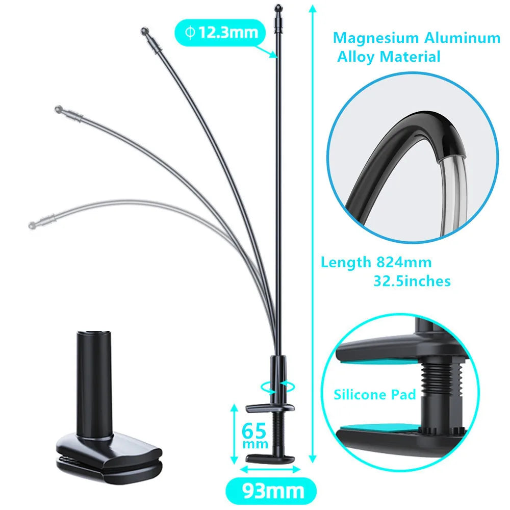 Tablet-Halterung 2025: Flexible Long Arm Stand 5-11'' Phone Tablet Support Xiaomi Samsung iPad Collection