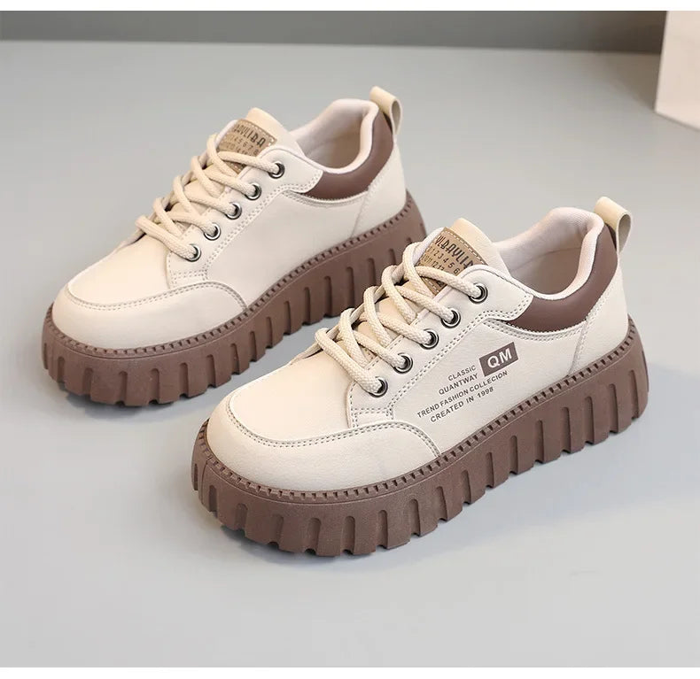 Choice TG00352 Plateausneaker Bequem - 5cm Absatz Schnürung