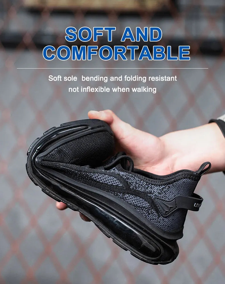 Lightweight Breathable Sneakers for Women Slip Resistant Shoes Outdoor Puncture-proof Outsole Comfort Wear Resistant Shoes