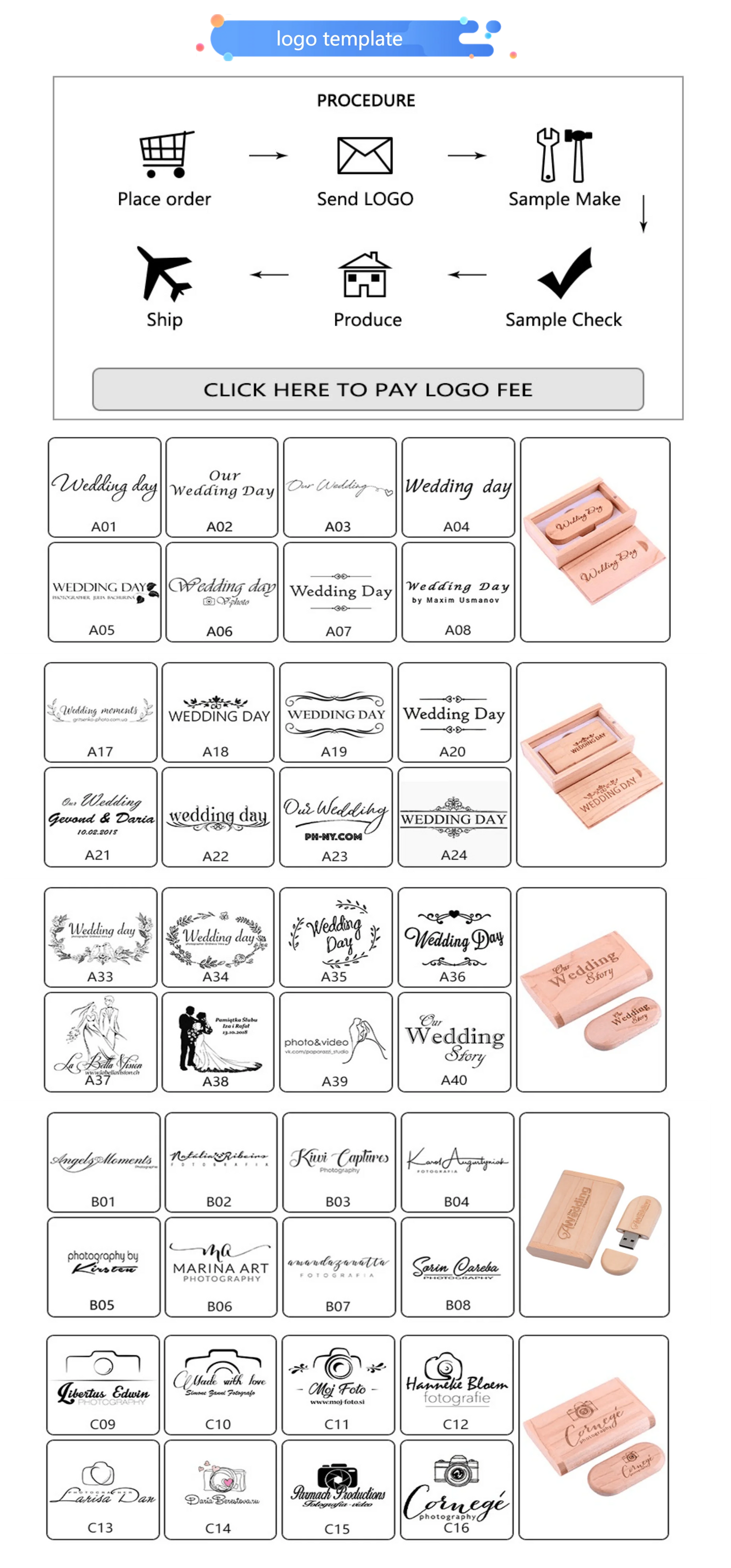 JASTER USB-Stick 2.0 128GB Holz/Bambus Kostenloses Logo Pendrive 4GB 8GB 16GB 32GB 64GB Pen Drive Hochzeitsgeschenke