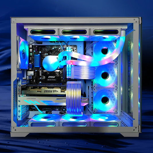 RGB LED Strip Bar 2025 - WYMECT ARGB Sync Board - ATX 24PIN GPU 8Pin 6PIN Computer Power Supply Case