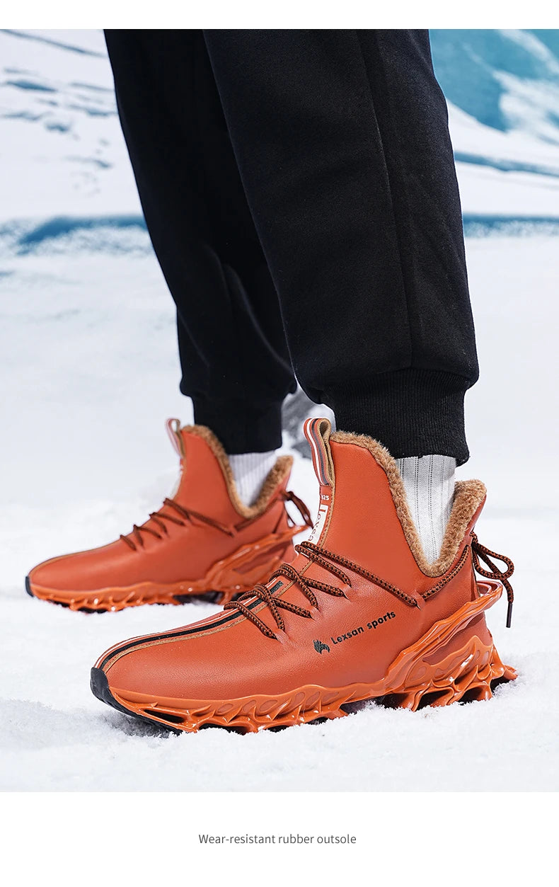 Comeinia Schnee Stiefel Wasserdicht Gepolstert - Größe 42, Rutschfest, Plüschfutter