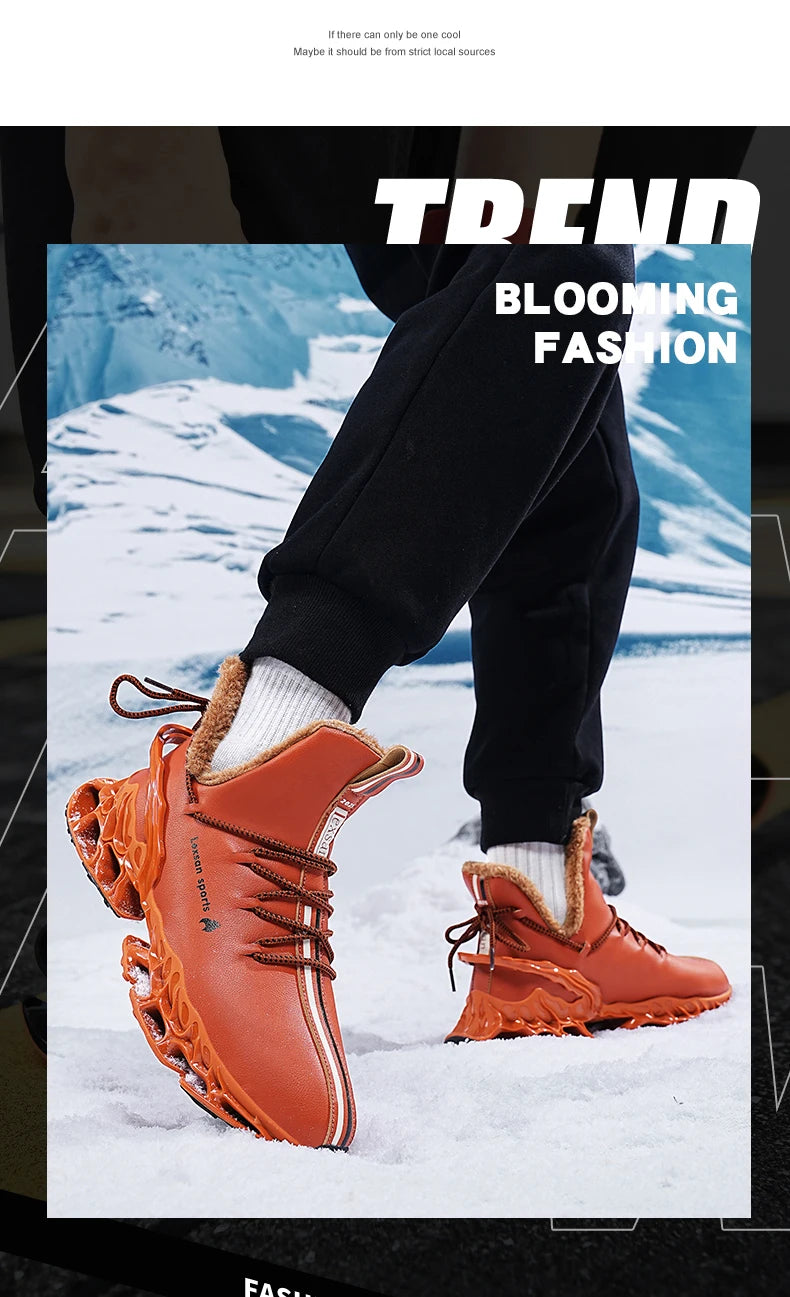 Comeinia Schnee Stiefel Wasserdicht Gepolstert - Größe 42, Rutschfest, Plüschfutter