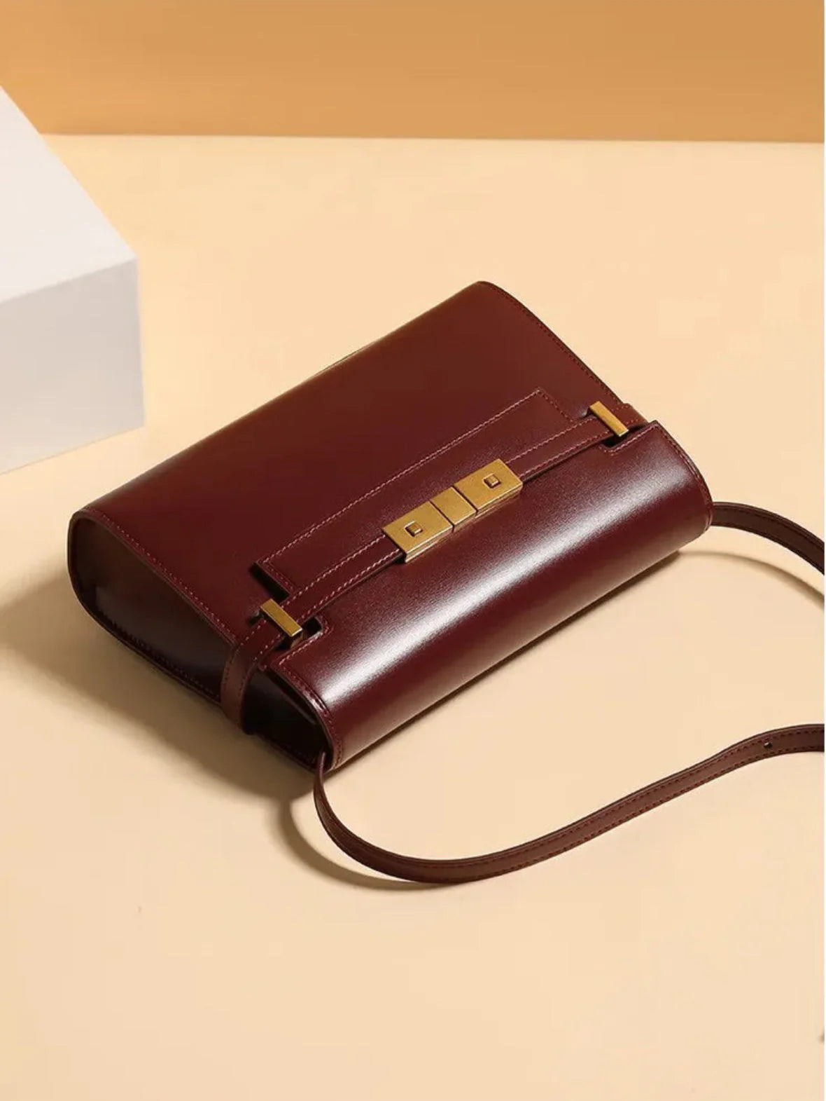 Premium genuine leather bag for women handmade luxury shoulder