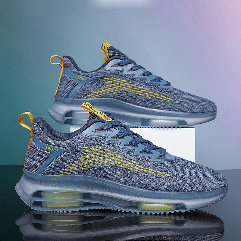 Men Walking Shoes Male Hollow Sole Sneakers Fashion Outdoor Casual Jogging Trainers Man Comfortable Light Soft Athletic Footwear