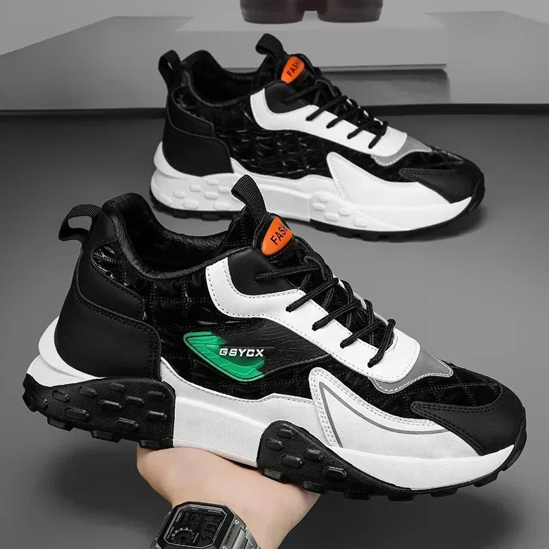 Herren-Platform-Sneaker 2025: Luxus Winter Cotton - Plus Size Running Collection