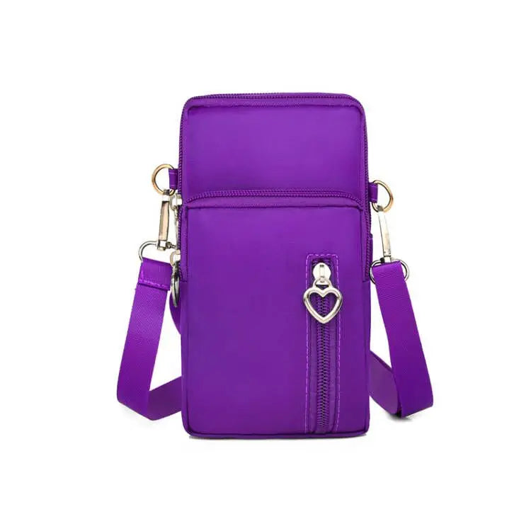 Crossbody Taschen Frauen 2025 - Wasserdicht Nylon Multifunktion Casual - Kleine Tasche Handy Hülle Crossbody Sport Geldbörse