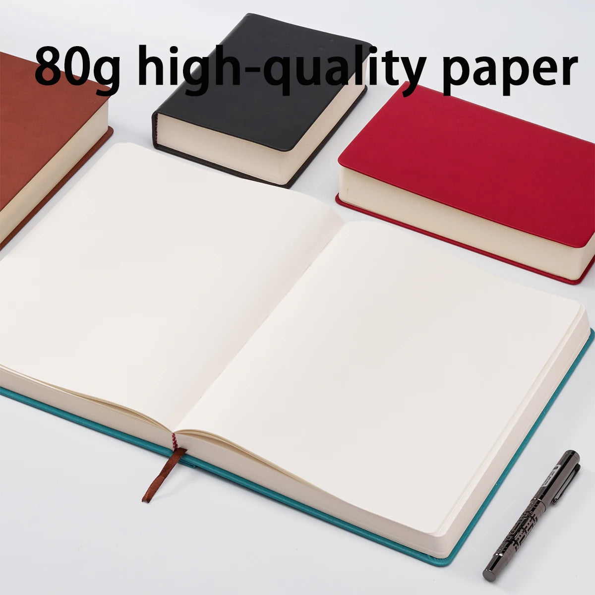 PU Leder Notizbuch A4/A5/A6 2025 - Super Thick 330 Seiten Sketchbook Schule Journal