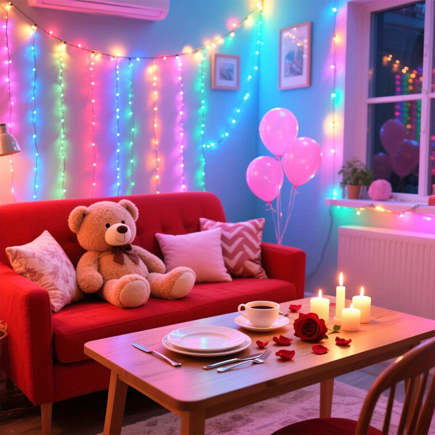 Lampki choinkowe LED RONXIS USB – 50/100 diod LED, 5 V DC, 6–10 m