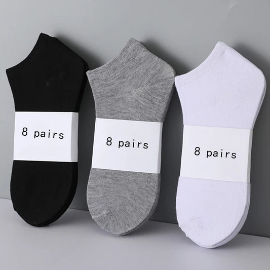 OtherCN 05-8 Unsichtbar No Show Socken - 8 Paar Polyester