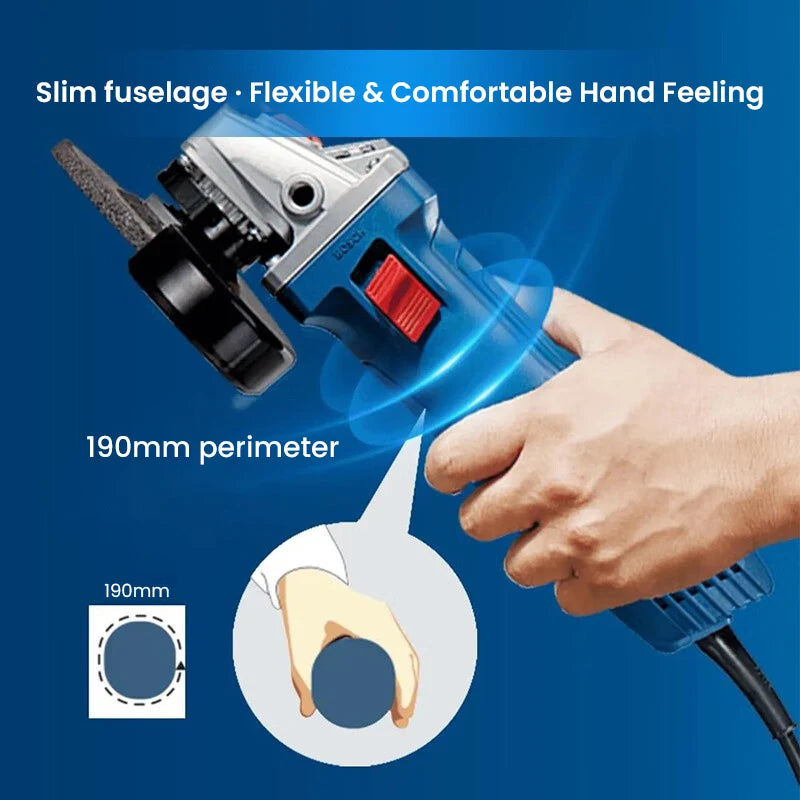Bosch GWS 700 Angle Grinder Wired 110/220V Polishing Cutting Machine 12000rpm 100mm Discs Electric Grinding Machine Power Tools
