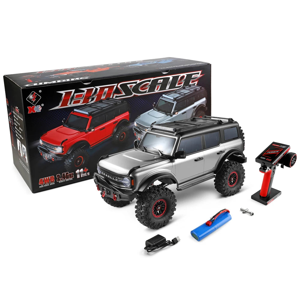 WLtoys 1:10 Electric Climbing Car 104020 4WD Remote Control Off-Road Vehicle Adult Toys