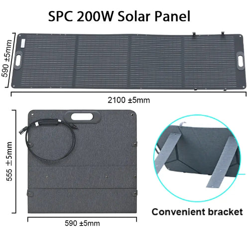 Solpanel Ctolity 200 W Tragbares Komplettset 12 24 V