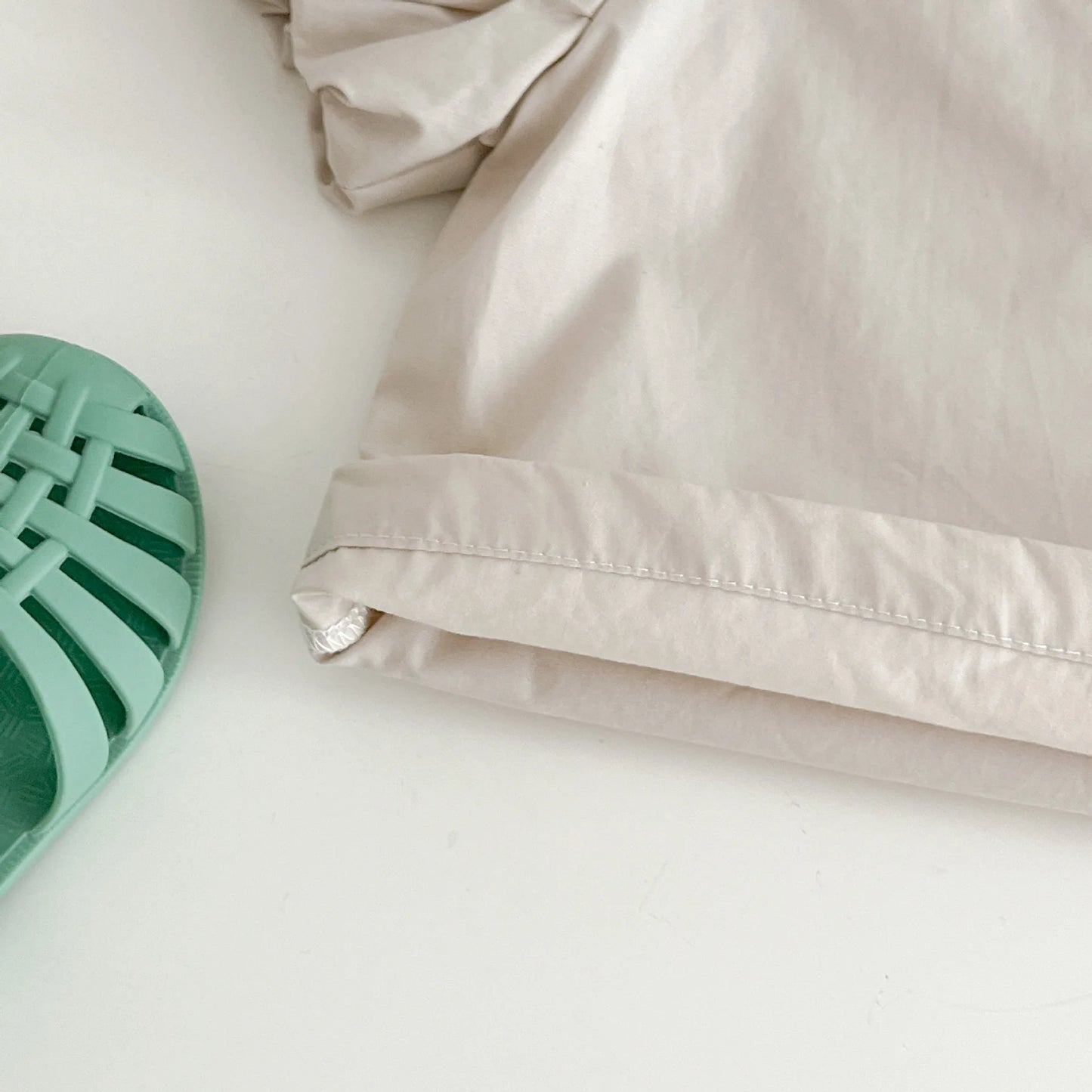 Infant Baby Girls Short Sleeve Green Printing Tops Shorts 2Pcs Clothing Sets Summer Baby Girls Children's Clothes Suit 0-3Yrs