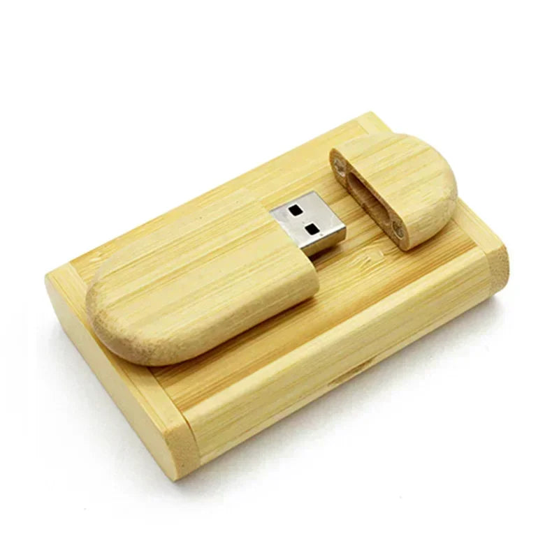 JASTER USB-Stick 2.0 128GB Holz/Bambus Kostenloses Logo Pendrive 4GB 8GB 16GB 32GB 64GB Pen Drive Hochzeitsgeschenke