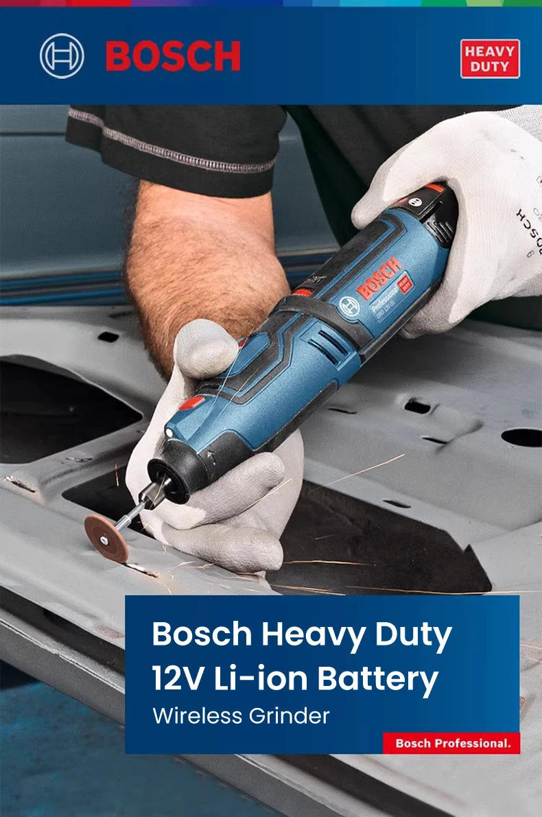 Multitool 2025: Bosch GRO 12V-35 Wireless Rotary Tool - 12V 2.0Ah 3.0Ah Li-Battery Mini Electric Grinder Polishing Cutting Machine Electric Drill Collection