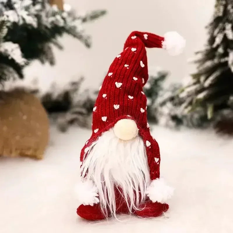 Christmas Gnome Plush Santa Doll Xmas Decoration Ornaments Fashion Accessories Party Home Decoration Accessories Supplies Items