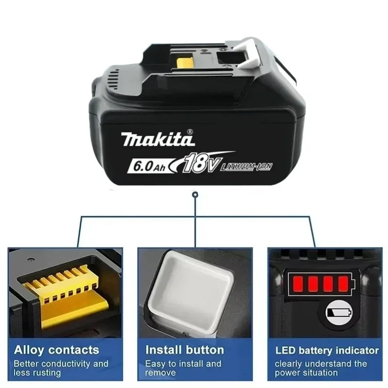 Makita BL1850B 18V Akku LXT - 6.0Ah 5.0Ah Kompakt Leicht