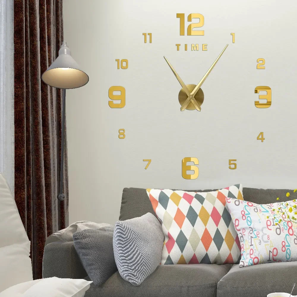 Choice Quartz Wanduhr Modern - Acryl Leise Groß 60cm